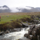 Caution! Allt Coire Lagan in spate can be dangerous