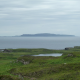 The first glimpse of the headland with Canna in the distance