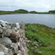 Well-dressed stones may have been plundered for a later march wall